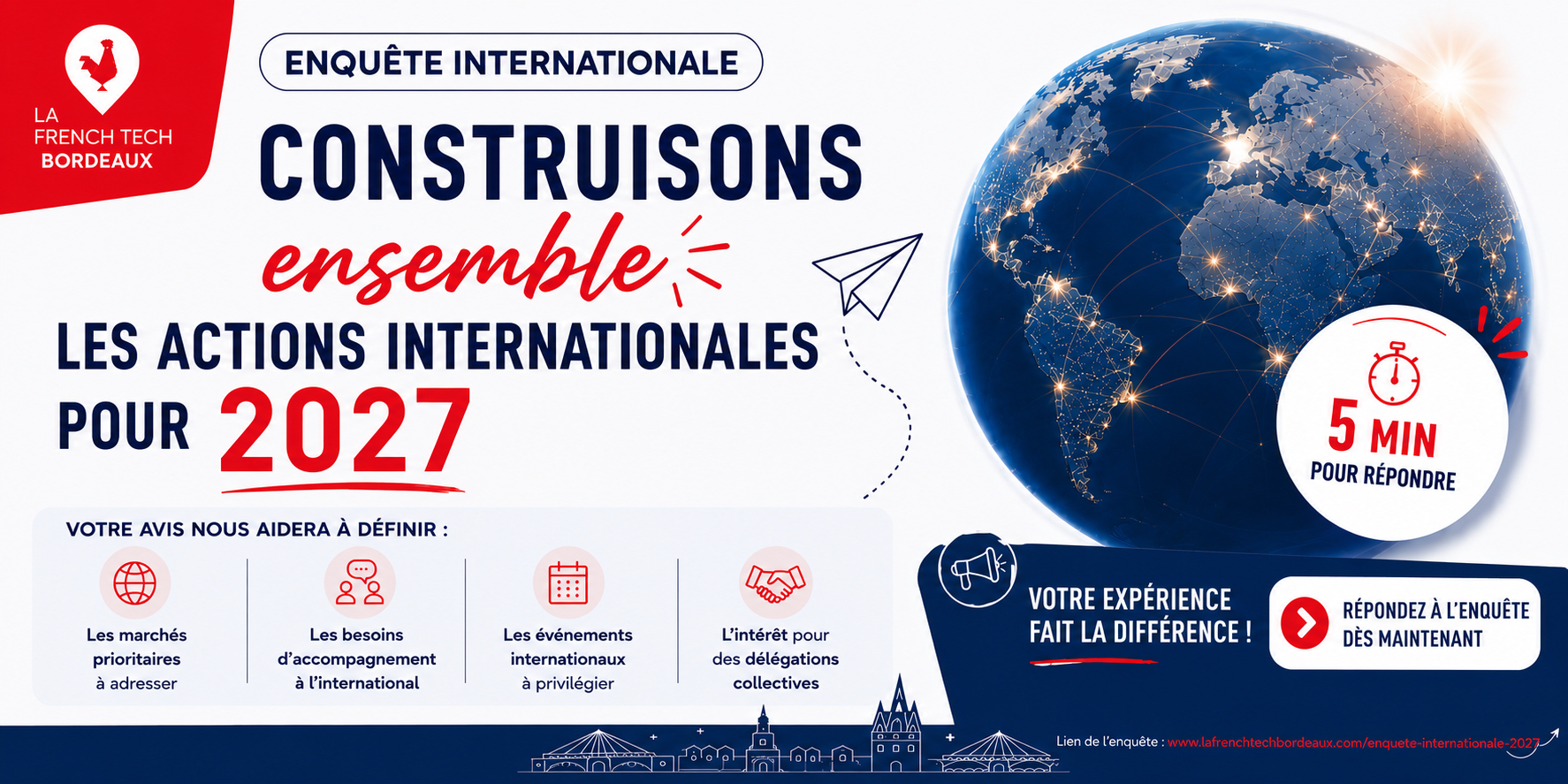 Quels sont vos besoins à l'international ?