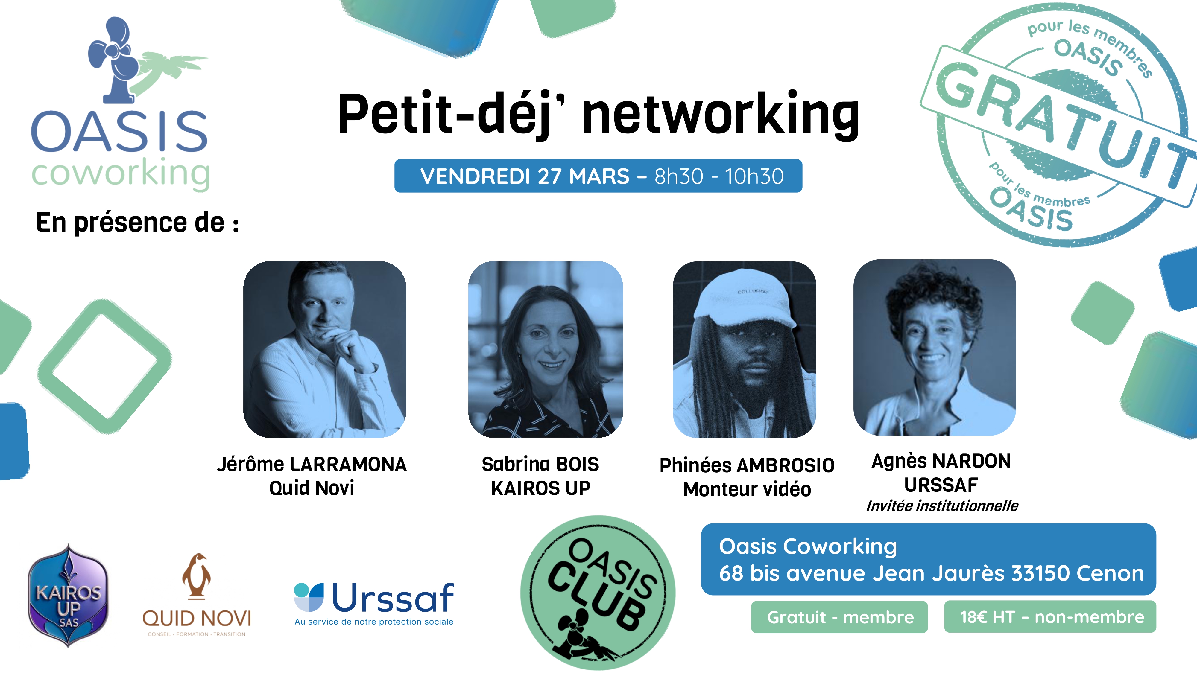 Petit-déjeuner networking