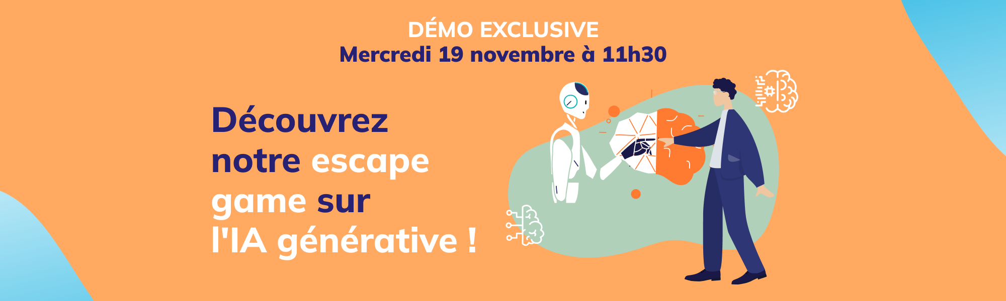 Démo exclusive : découvrez notre escape game sur l'IA générative !