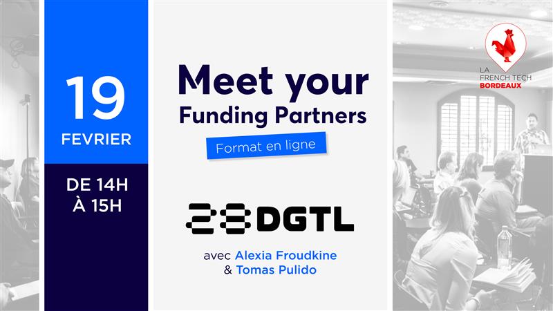 Meet Your Funding Partners avec 28Digital