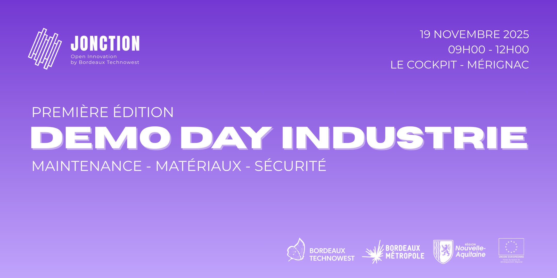 DEMO DAY JONCTION - INDUSTRIE