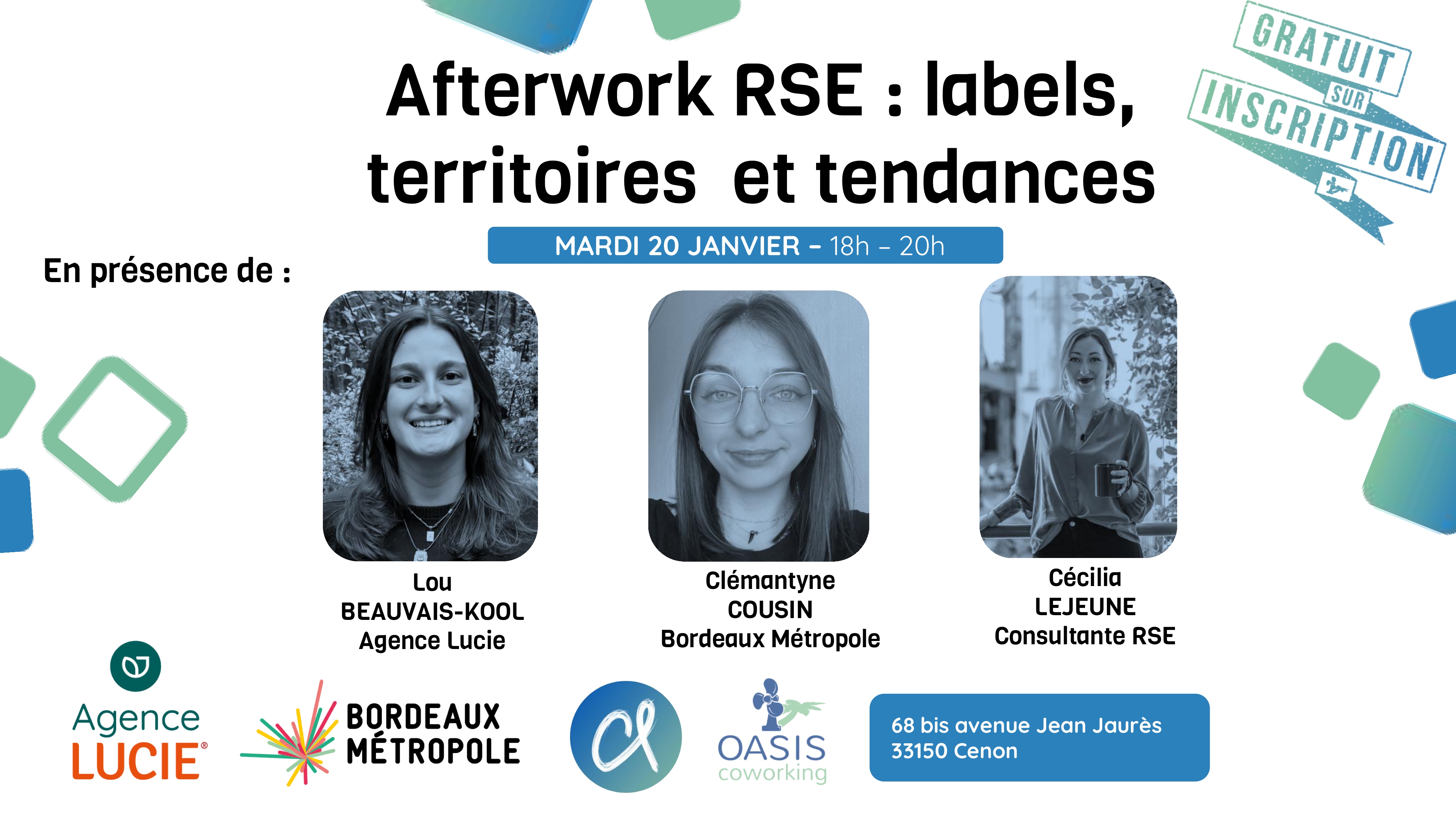 Afterwork RSE : labels, territoires et tendances