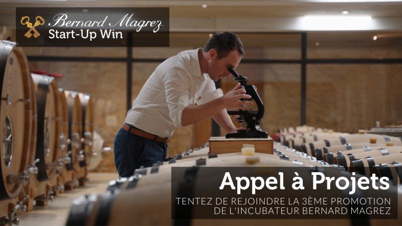 Appel à Candidatures Pour Lincubateur Bernard Magrez Start Up Win French Tech Bordeaux 